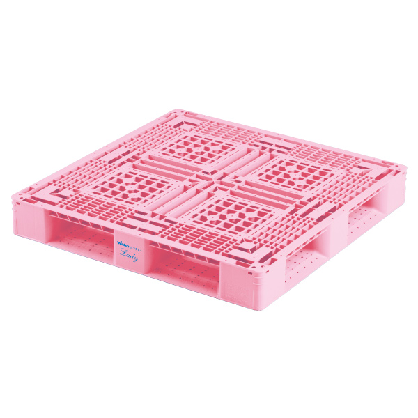 プラスチックパレット　11×11型（D4）Ladyピンク
